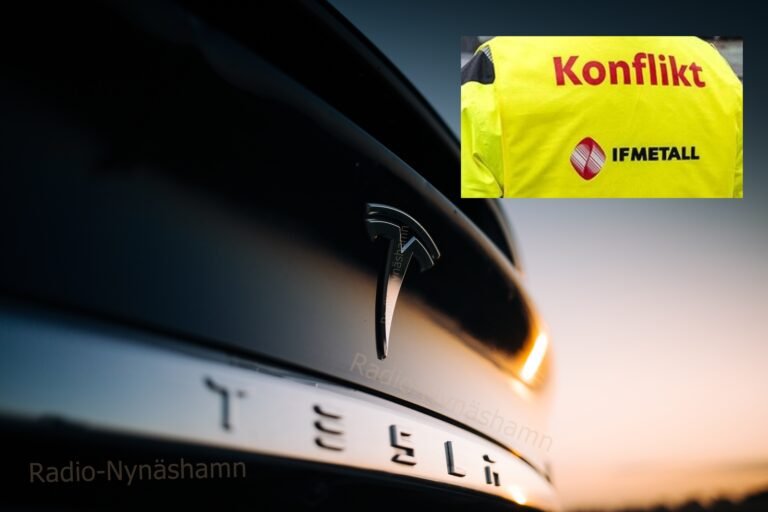 Industriföretag riskerar personalminskning på grund av Teslakonflikten