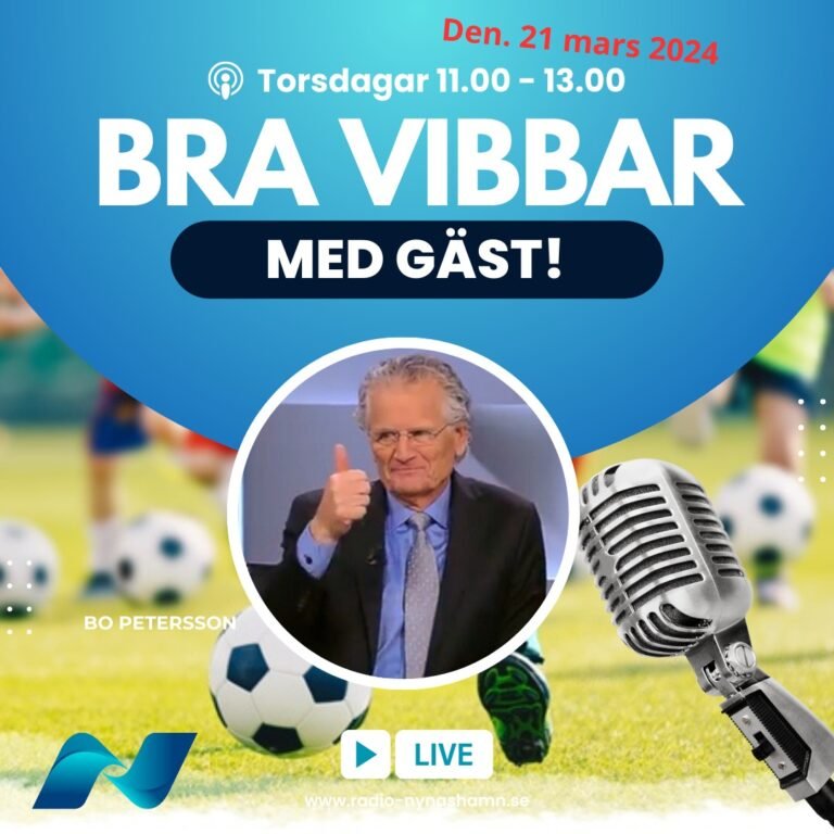 Lyssna, lära och inspireras med Bo Petersson i Bra Vibbar