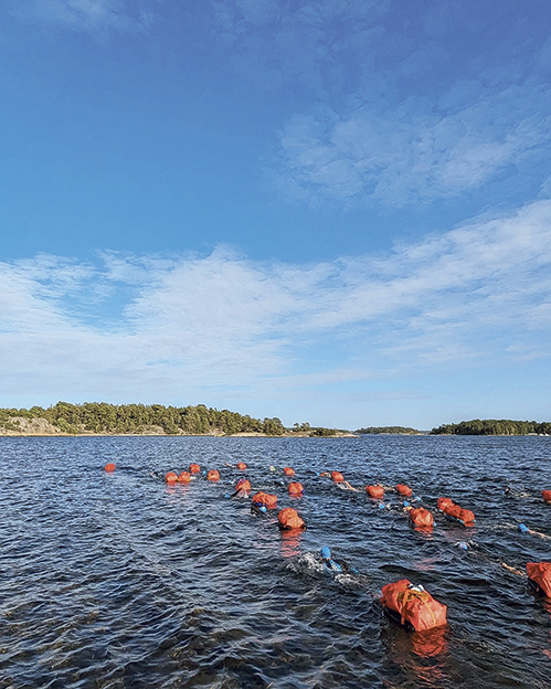 Blöt sightseeing i skärgården