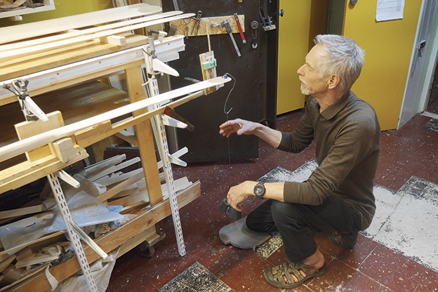 En fena på paddlar