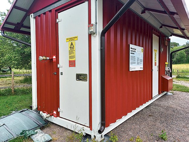 Backup-nät låg nere på Arholma