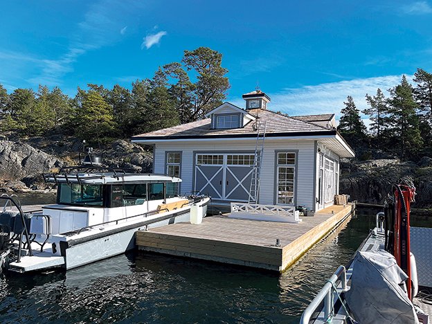 Haninge klassar flytetyg som hus