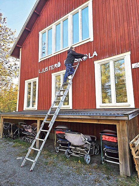 De rustade upp förskolan själva