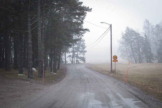 Maskinhaveri förmörkar vägar 