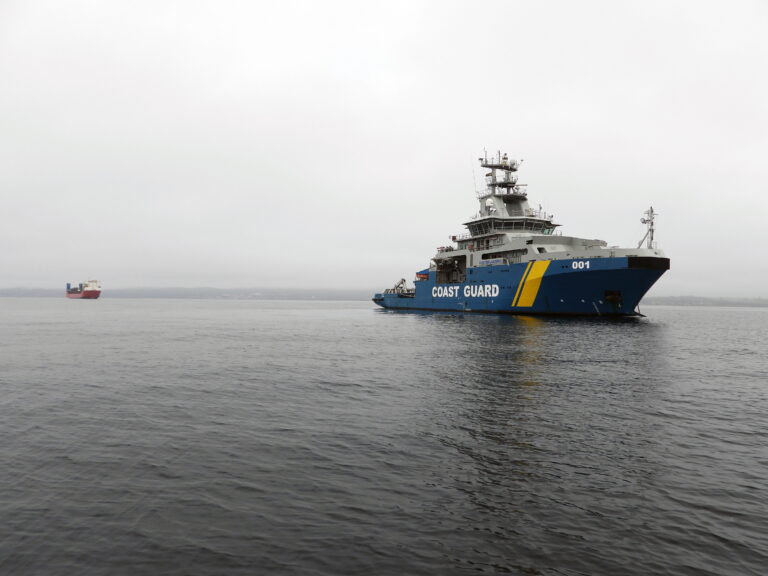 Tullkontroll av ryskt fartyg norr om Höganäs