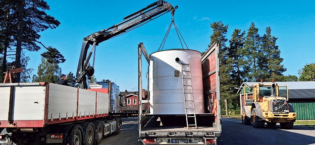 Nytt reningsverk på Arholma