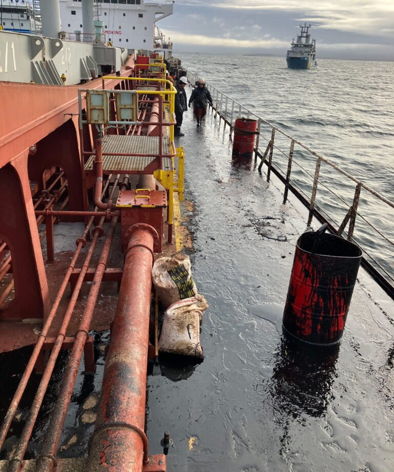 Incident vid bunkring utanför Göteborg